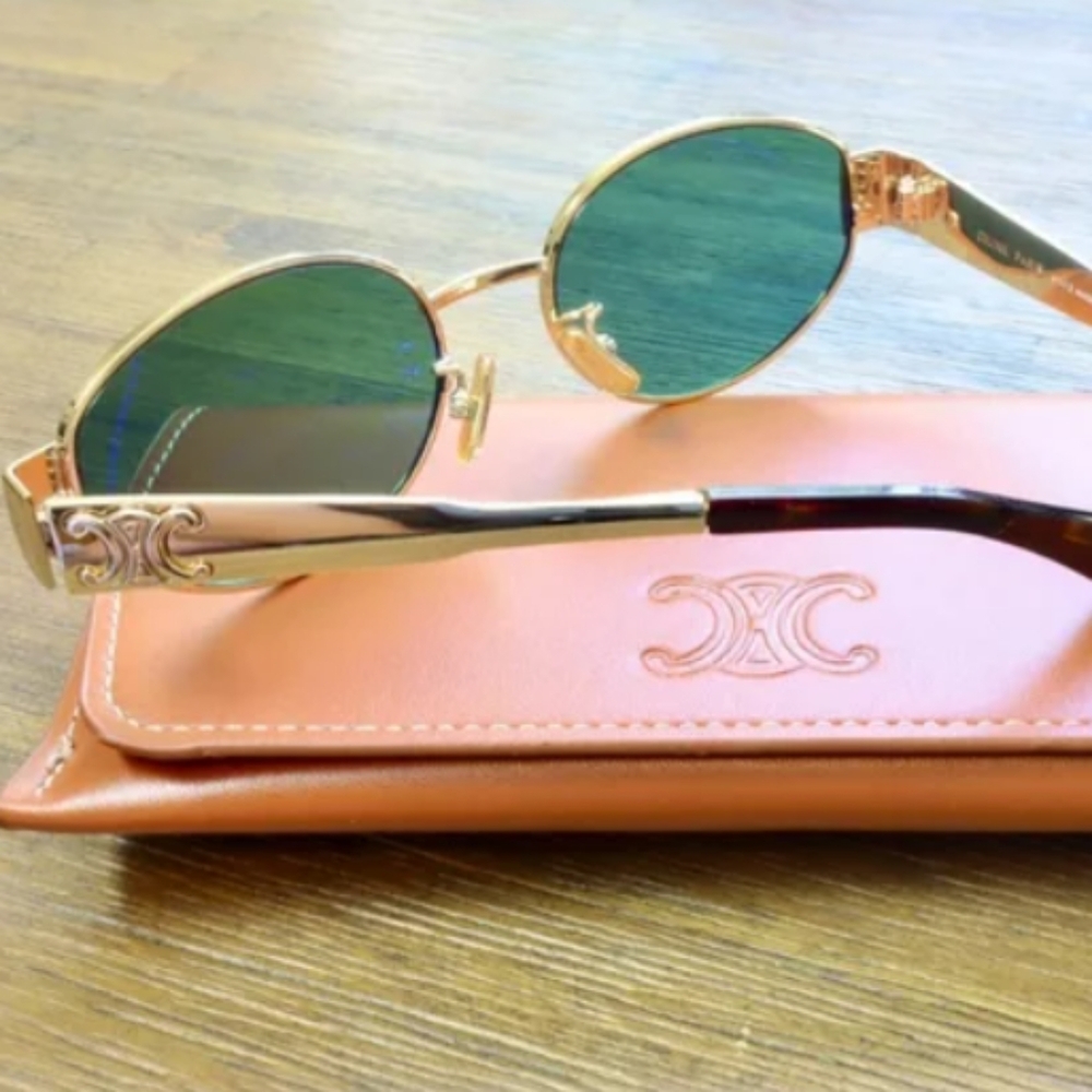 Celine Triomphe Metal 01 Sunglasses - Picture 3 of 6